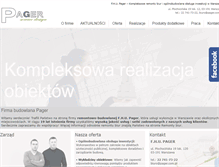 Tablet Screenshot of pager.com.pl